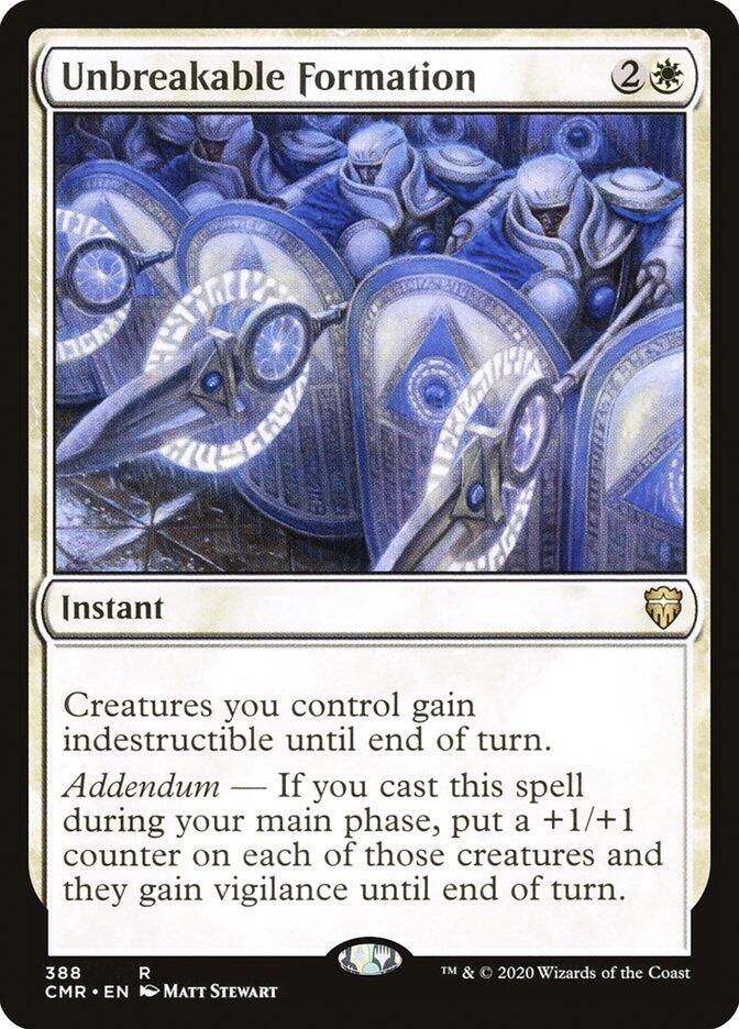 Unbreakable Formation (388) [Commander Legends]