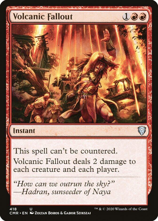 Volcanic Fallout (418) [Commander Legends]