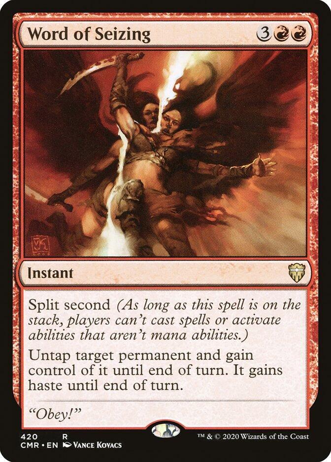 Word of Seizing (420) [Commander Legends]