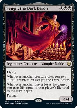 Sengir, the Dark Baron (Alternate Art) (722) [Prerelease Cards]