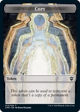 Copy // Elf Warrior Double-Sided Token (13 // 8) [Commander Legends]