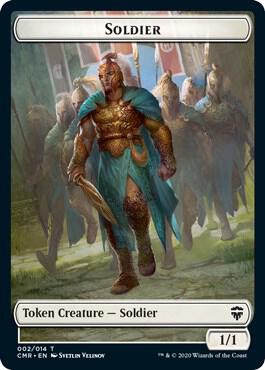 Soldier // The Monarch Double-Sided Token (2 // 14) [Commander Legends]