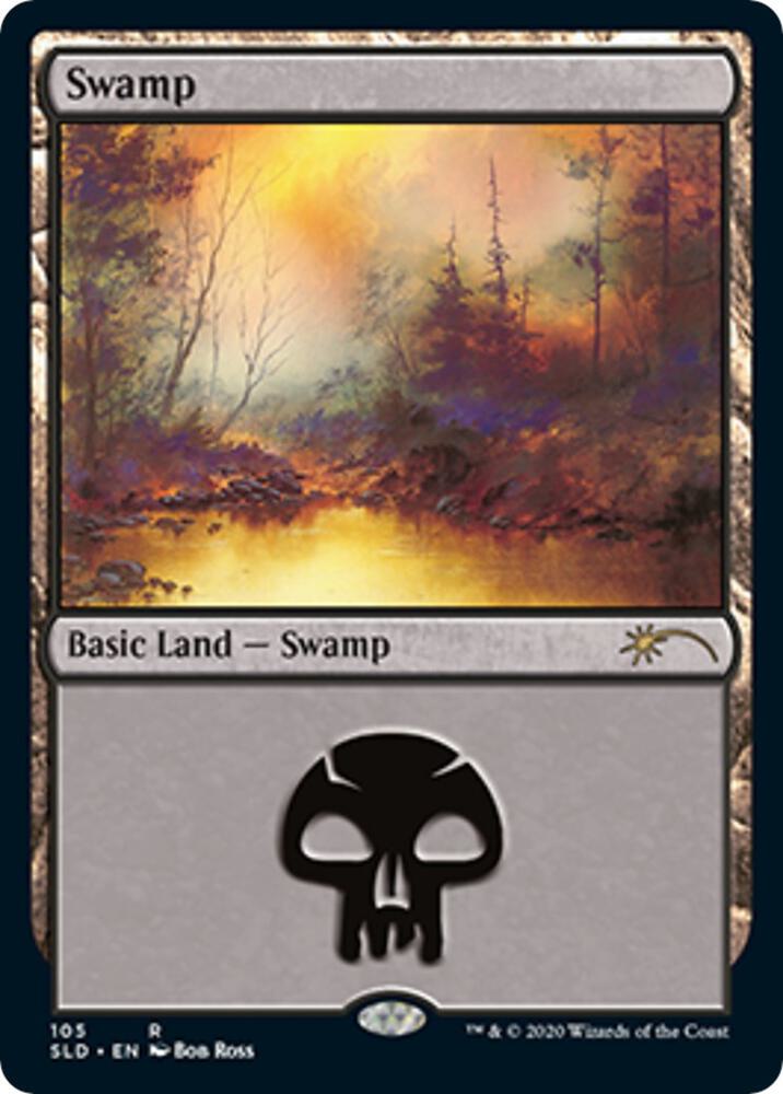 Swamp (105) (Bob Ross) [Secret Lair Drop]