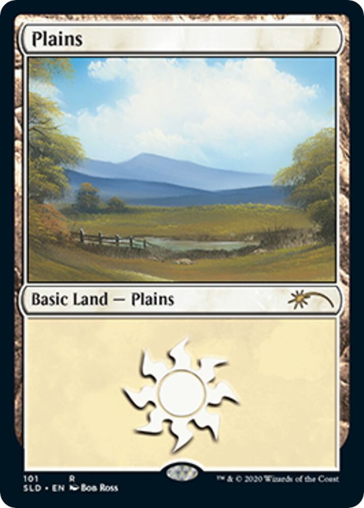 Plains (101) (Bob Ross) [Secret Lair Drop]