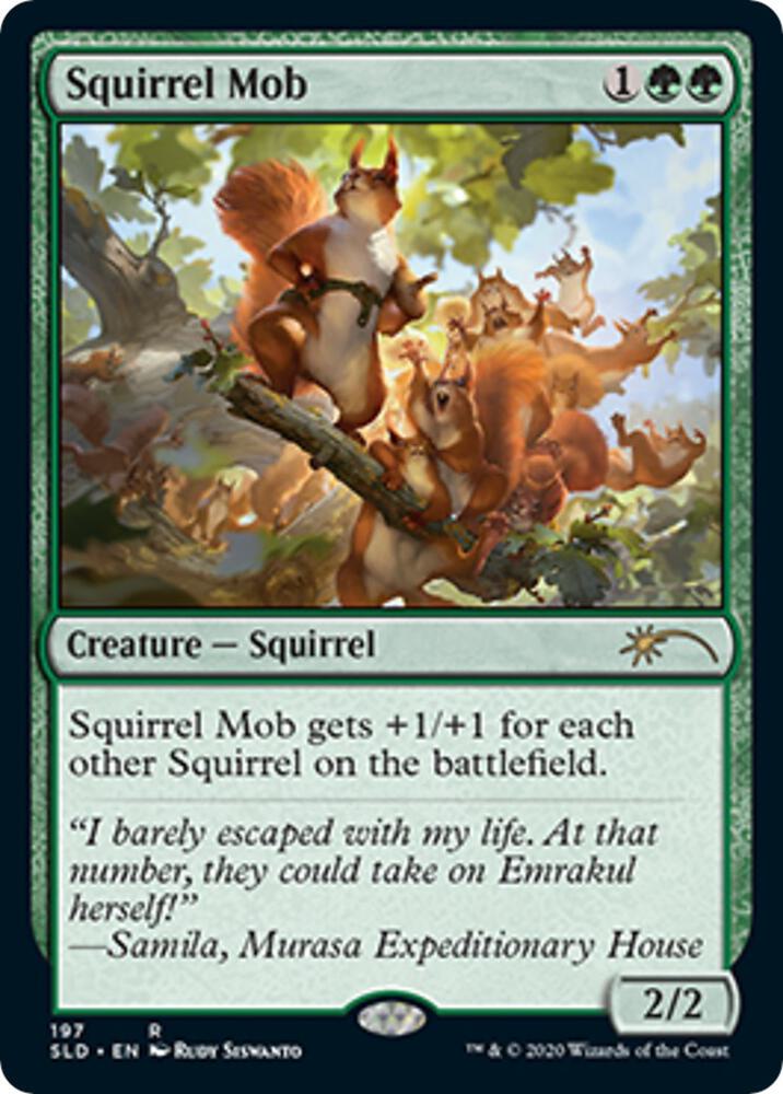 Squirrel Mob (197) [Secret Lair Drop]