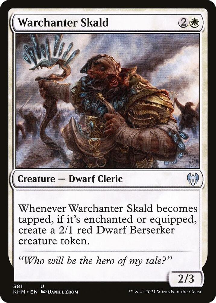 Warchanter Skald (381) [Kaldheim]