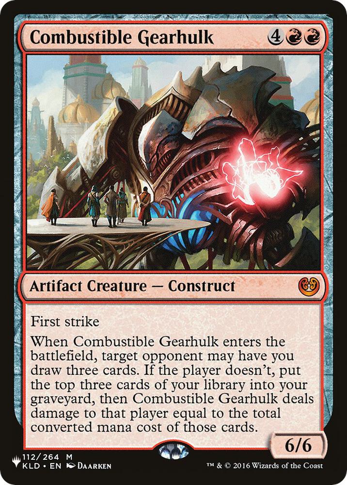 Combustible Gearhulk (112/264) [The List]