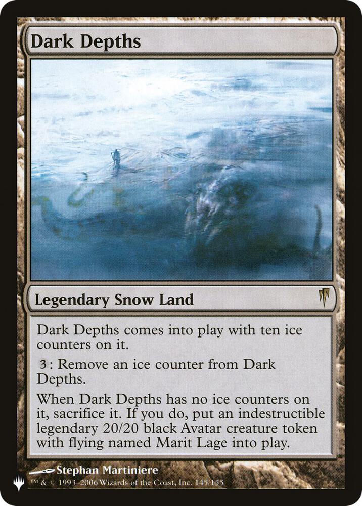 Dark Depths (145/155) [The List]