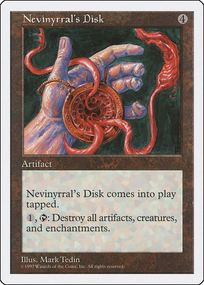 Nevinyrral's Disk (391) [Fifth Edition]