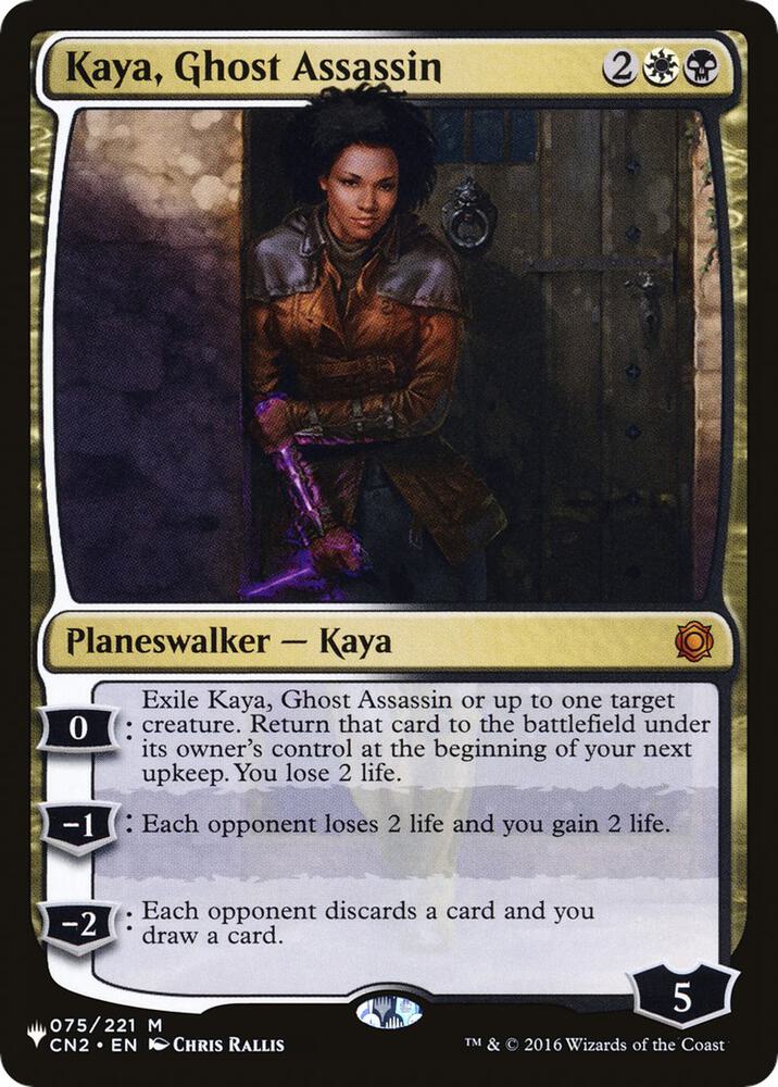 Kaya, Ghost Assassin (075/221) [The List]