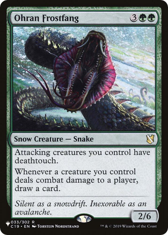 Ohran Frostfang (033/302) [The List]