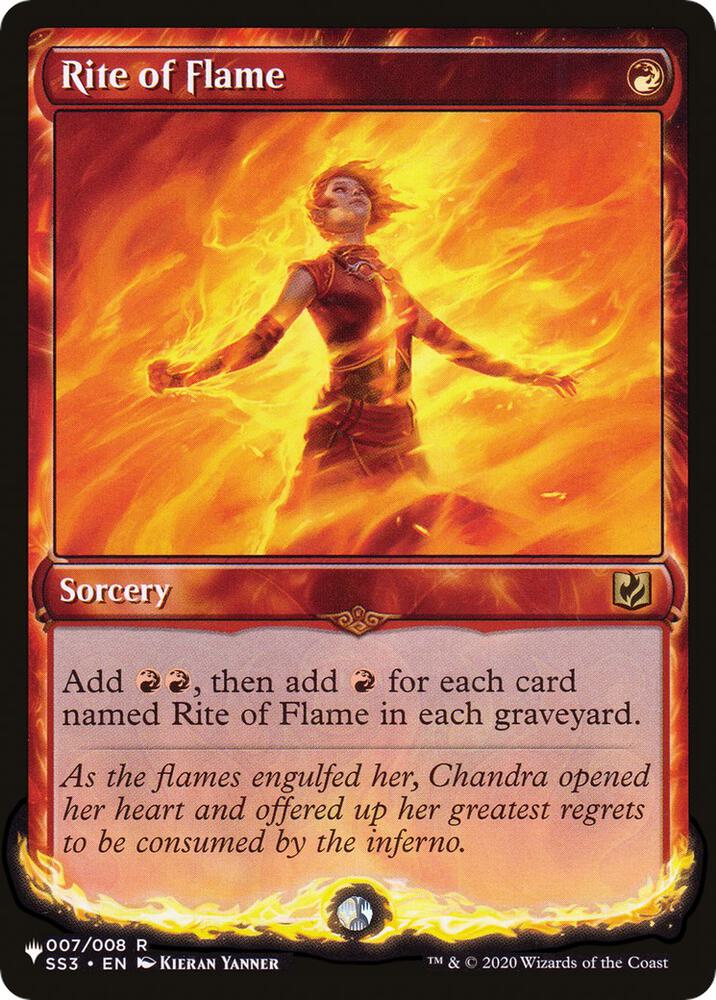 Rite of Flame (007/008) [The List]