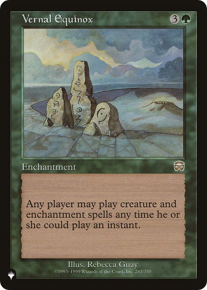 Vernal Equinox (283/350) [The List]