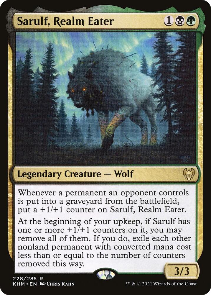 Sarulf, Realm Eater (228) [Kaldheim]