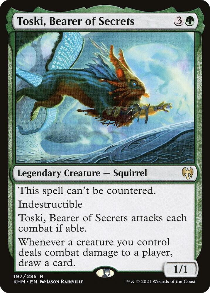 Toski, Bearer of Secrets (197) [Kaldheim]