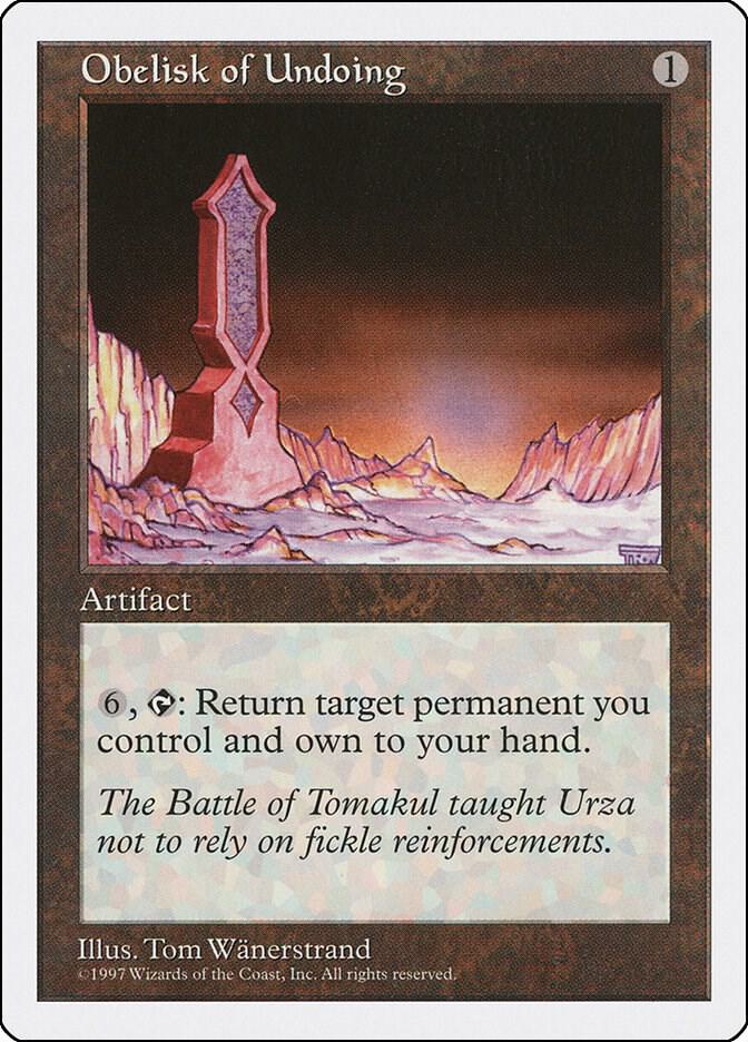 Obelisk of Undoing (392) [Fifth Edition]
