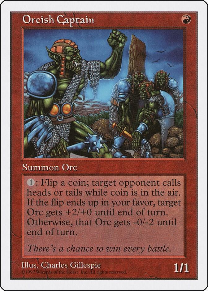 Orcish Captain (254) [Fifth Edition]