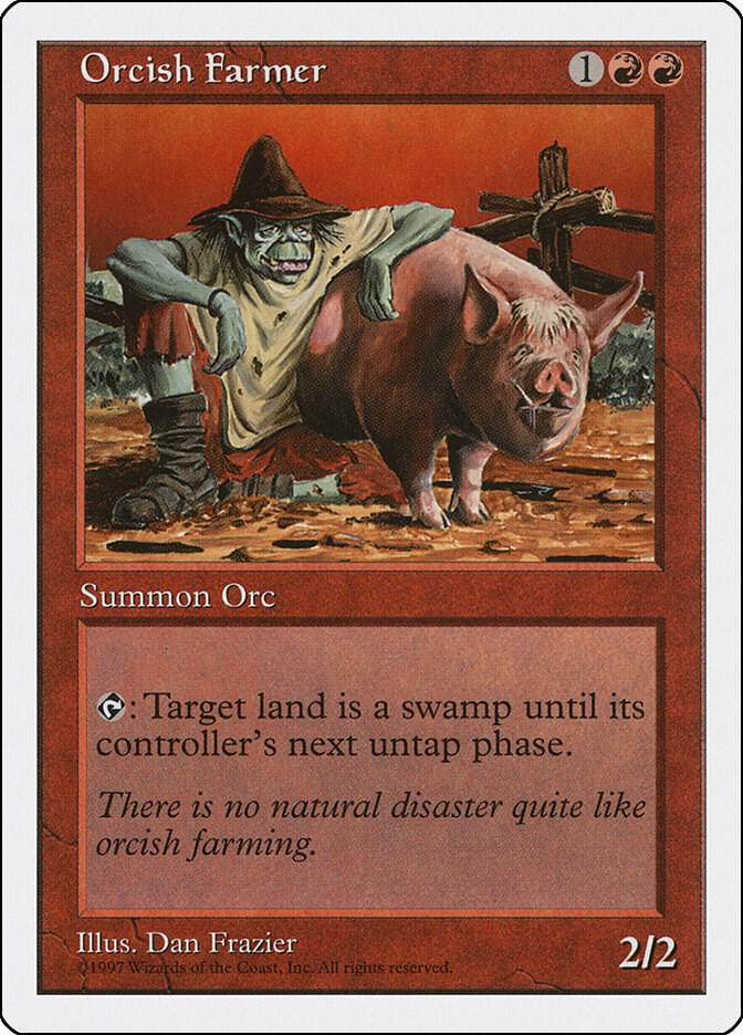 Orcish Farmer (256) [Fifth Edition]