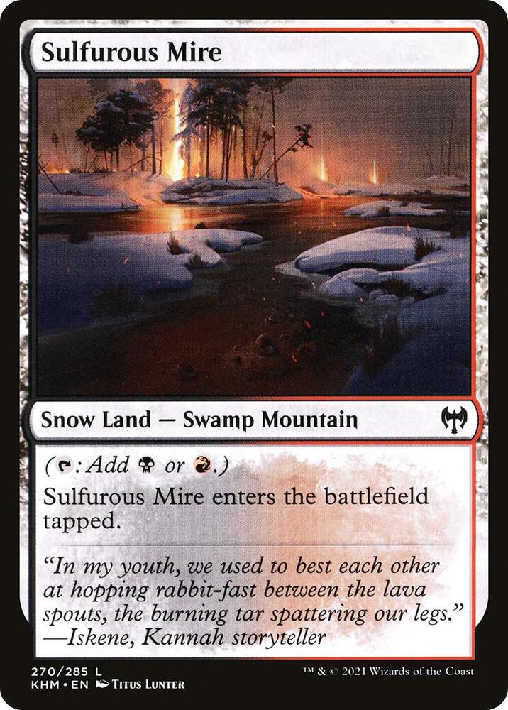 Sulfurous Mire (270) [Kaldheim]