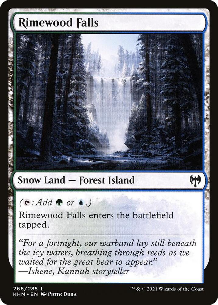 Rimewood Falls (266) [Kaldheim]
