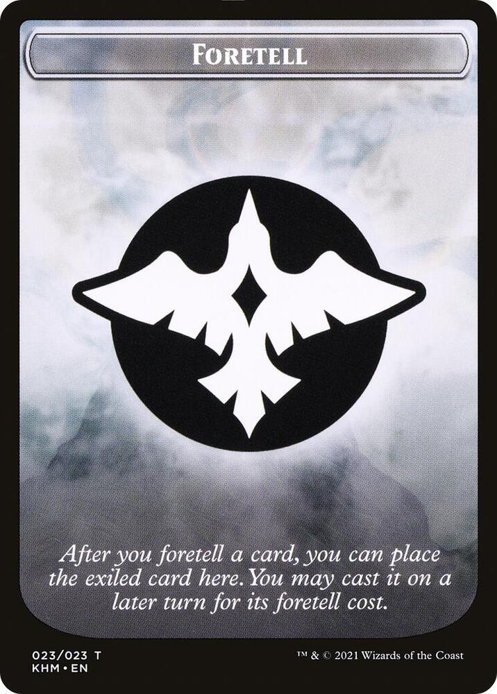Helper Card - Foretell (23) [Kaldheim]