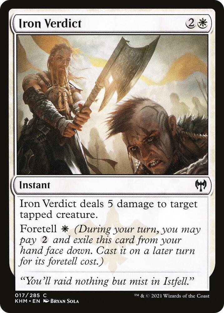 Iron Verdict (17) [Kaldheim]