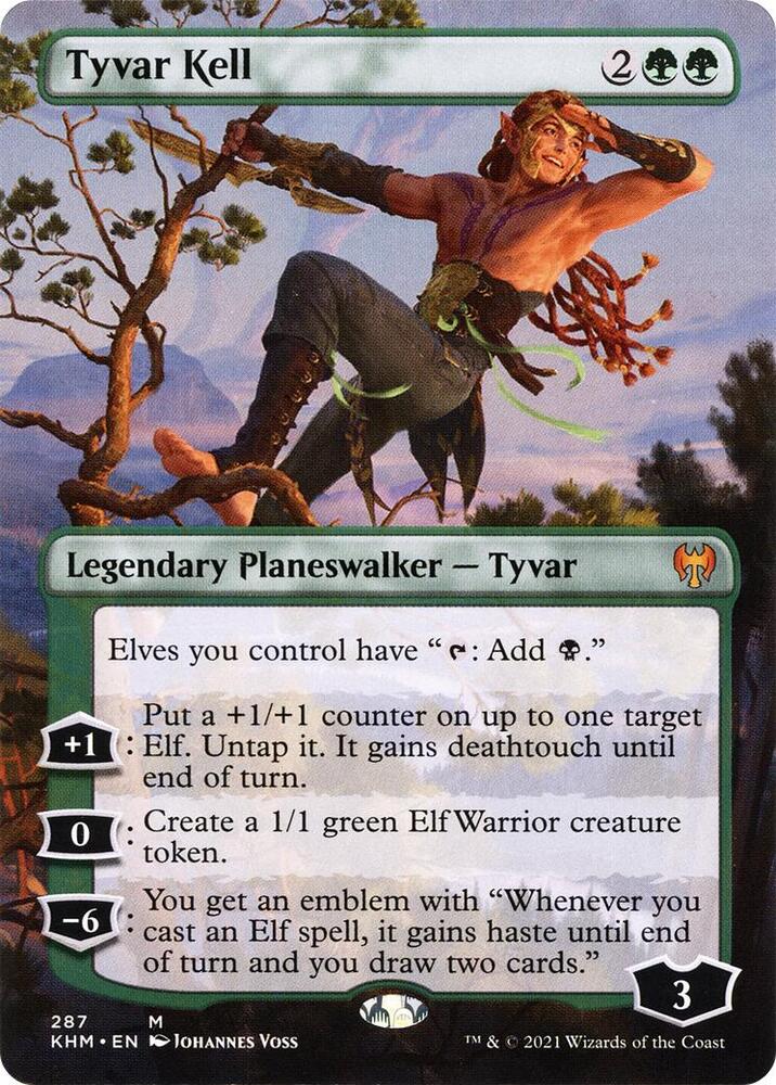 Tyvar Kell (Borderless) (287) [Kaldheim] [Borderless]