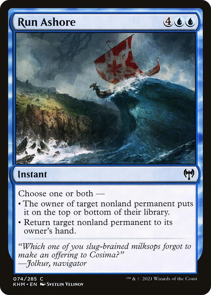 Run Ashore (74) [Kaldheim]