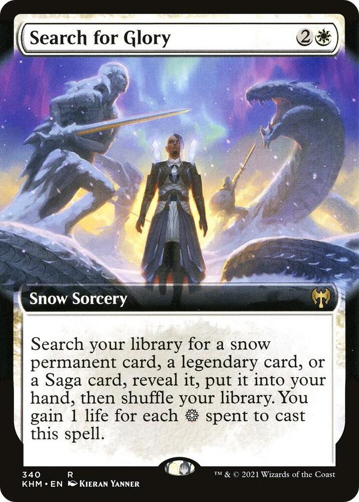 Search for Glory (Extended Art) (340) [Kaldheim] [Extended Art]