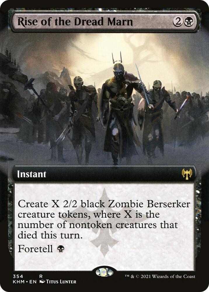 Rise of the Dread Marn (Extended Art) (354) [Kaldheim] [Extended Art]