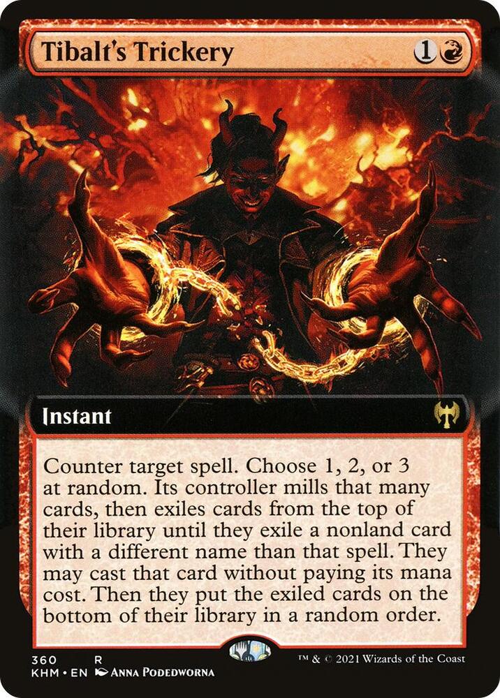 Tibalt's Trickery (Extended Art) (360) [Kaldheim] [Extended Art]