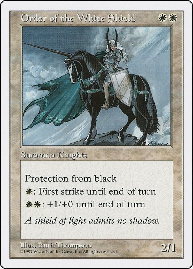 Order of the White Shield (49) [Fifth Edition]