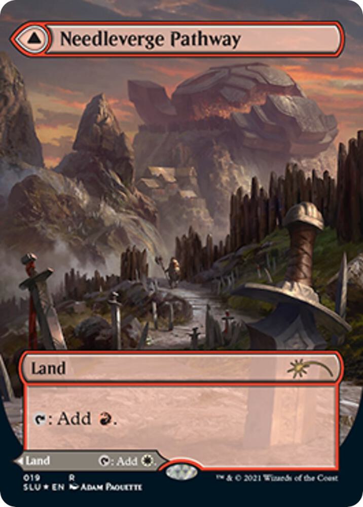 Needleverge Pathway (Borderless) (19) [Secret Lair Series] [Borderless]