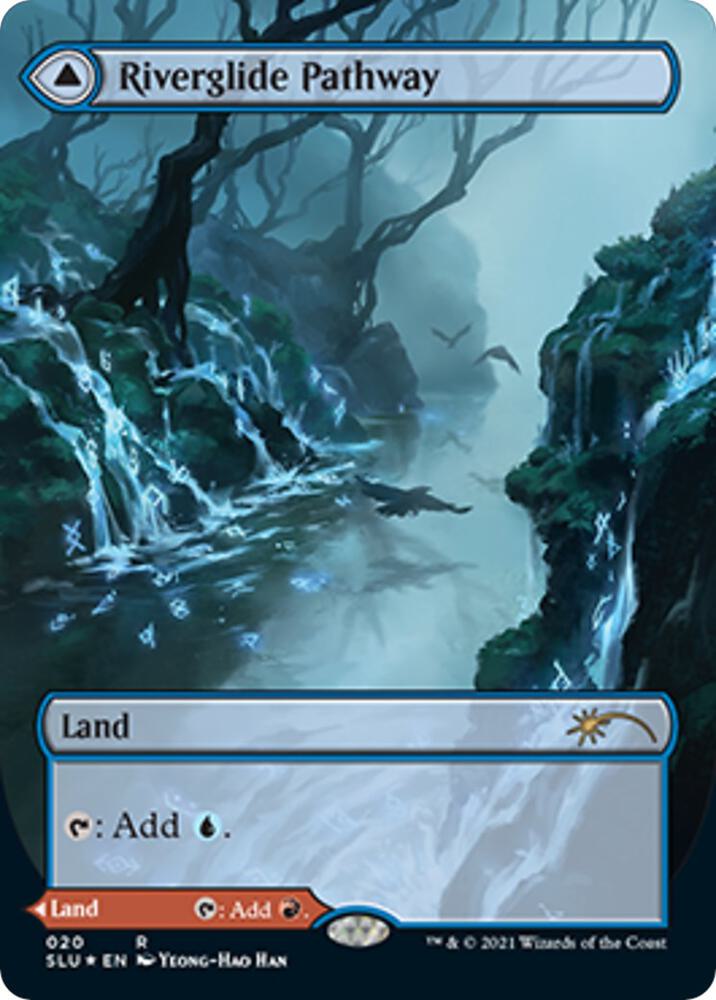 Riverglide Pathway (Borderless) (20) [Secret Lair Series] [Borderless]