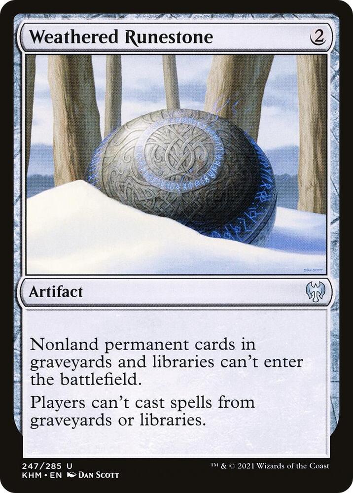Weathered Runestone (247) [Kaldheim]