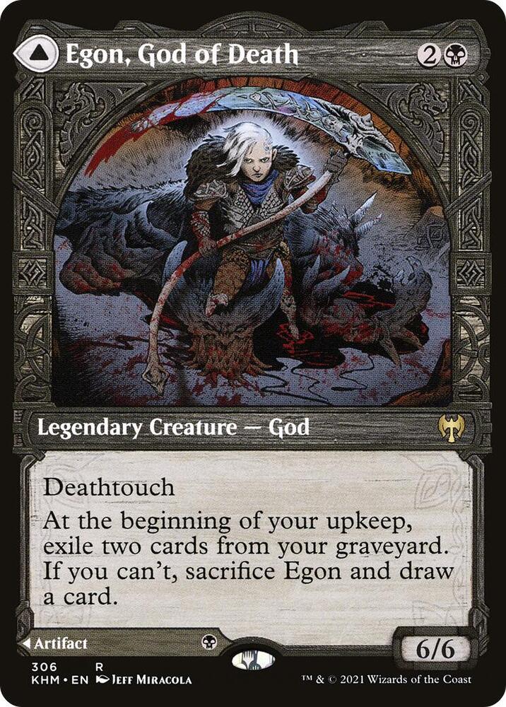 Egon, God of Death (Showcase) (306) [Kaldheim] [Showcase]