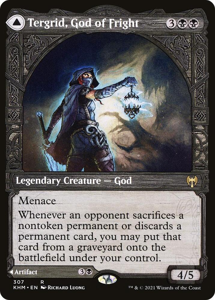 Tergrid, God of Fright (Showcase) (307) [Kaldheim] [Showcase]