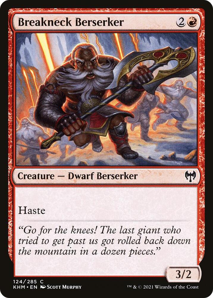 Breakneck Berserker (124) [Kaldheim]