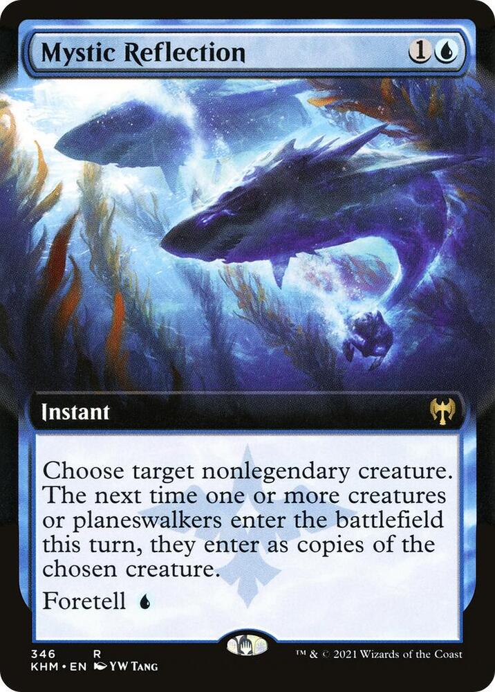 Mystic Reflection (Extended Art) (346) [Kaldheim] [Extended Art]