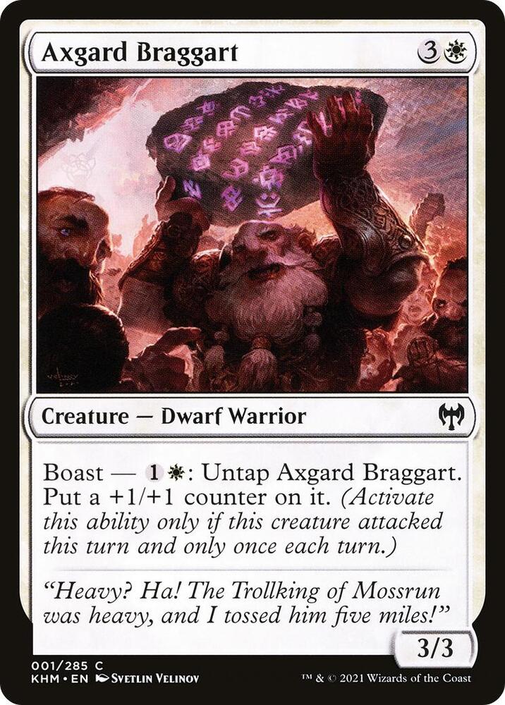 Axgard Braggart (1) [Kaldheim]