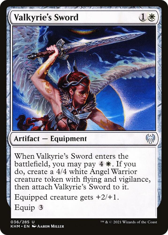 Valkyrie's Sword (36) [Kaldheim]