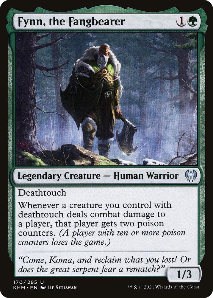Fynn, the Fangbearer (170) [Kaldheim]