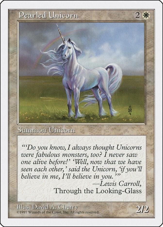Pearled Unicorn (50) [Fifth Edition]