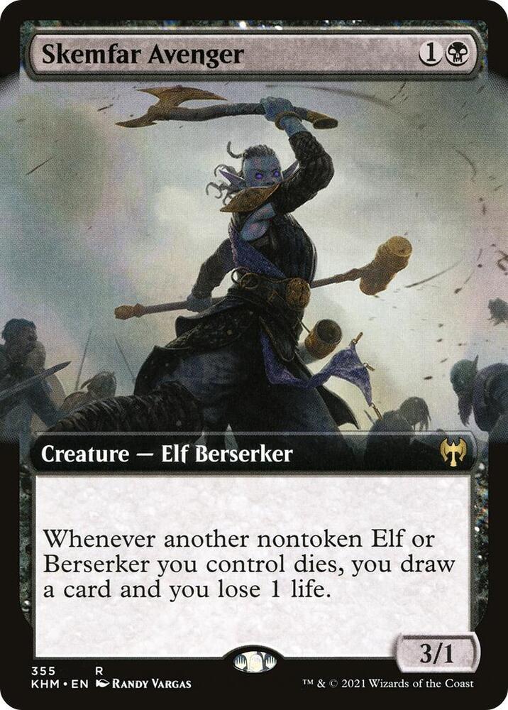 Skemfar Avenger (Extended Art) (355) [Kaldheim] [Extended Art]