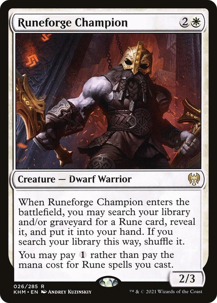Runeforge Champion (26) [Kaldheim]