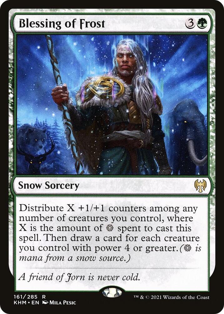 Blessing of Frost (161) [Kaldheim]