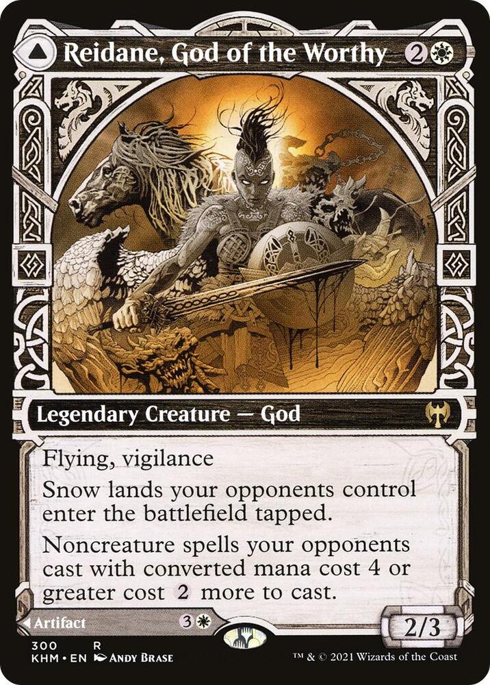Reidane, God of the Worthy (Showcase) (300) [Kaldheim] [Showcase]
