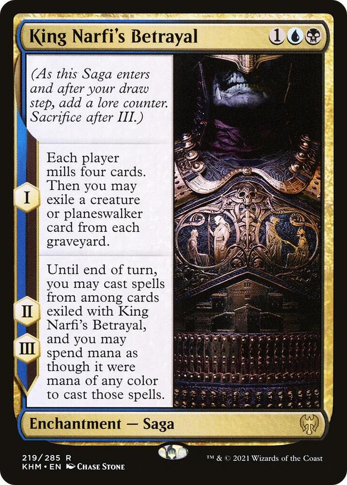 King Narfi's Betrayal (219) [Kaldheim]