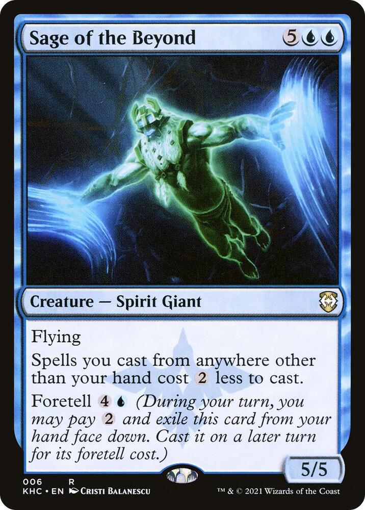 Sage of the Beyond (6) [Kaldheim Commander]
