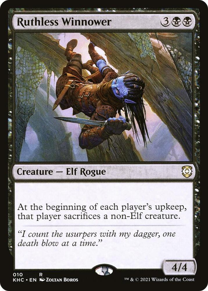 Ruthless Winnower (10) [Kaldheim Commander]